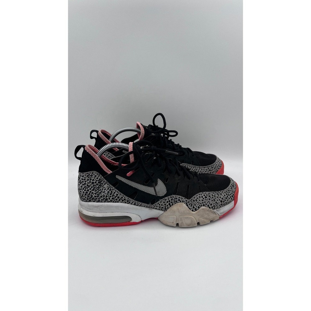 Nike Air Max Trainer 1 Low Safari Black University Red 880995-002 Mens Size 9